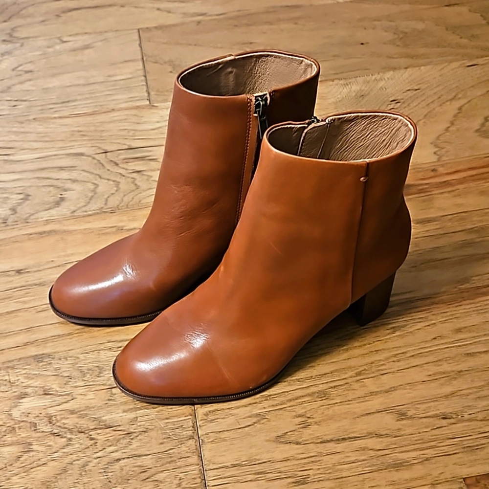 Madewell Brown Ankle Boots